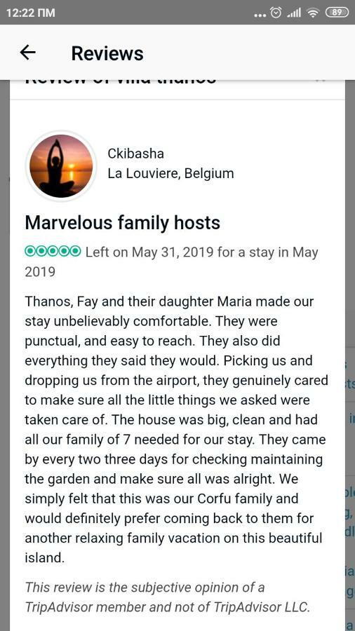 Villa Thanos Marathiás Eksteriør bilde